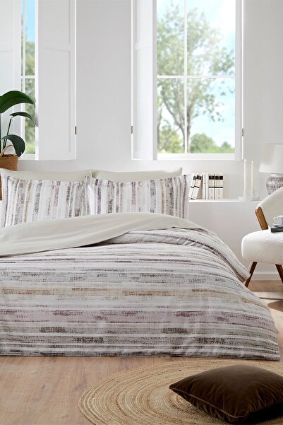 Özdilek Ligne Douce Single Fitted Sheet Duvet Cover Set