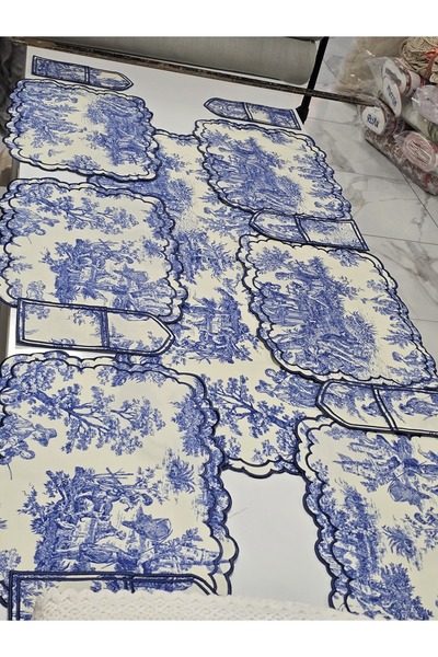 Fransizdantel Fransız Köylü Desen 13 parça Servis Takımı