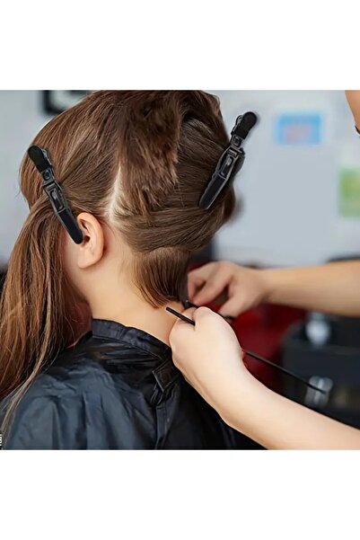 Eşya Dünyası 5-Piece Professional Hair Parting Comb – Non-Slip Black