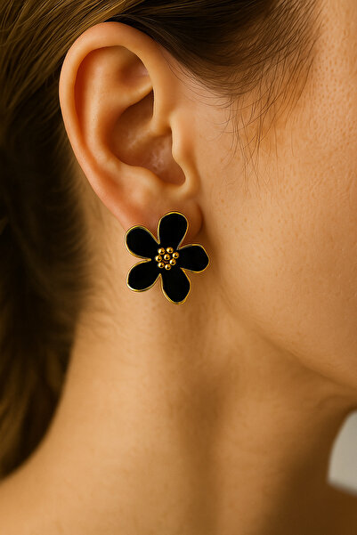 MRK Women's Flower Flower Earrings