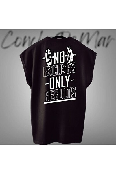 Vordevia Μπλουζάκι με μισό μανίκι με στάμπα NoExcuses