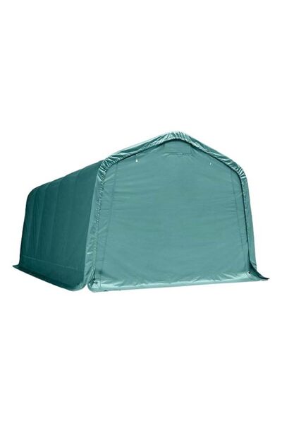 Martin Corturi Evenimente 3.3x8.4m PVC Tent Garage 450 g/m² - green - for Cars Motorcycles Bicycles