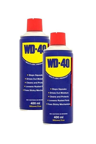 WD-40 Two Rust Remover Spray Cans - Multicolor, 400 ml