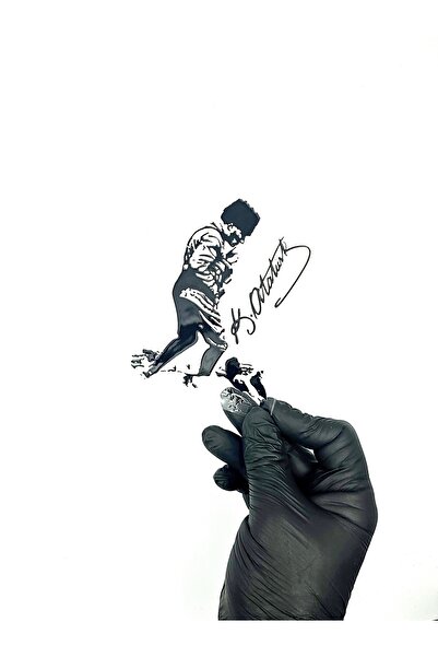 BsElektronik ملصق منقوش من الجيل الجديد مكتوب عليه: ملصق بتوقيع ك. أتاتورك في...