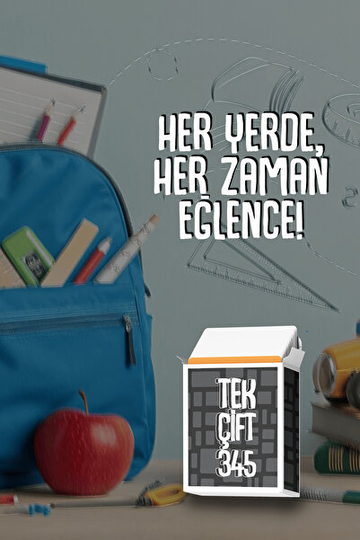 Zodiac Store Tek Çift 3 4 5 – Eğlenceli Refleks ve Parti Oyunu (Arkadaş & Aile için)