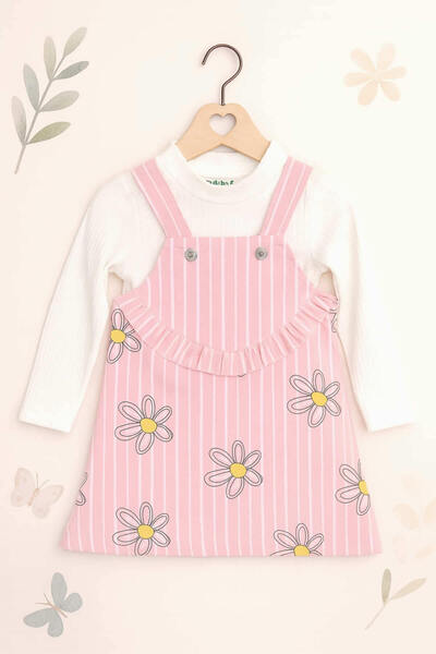 krm kerem bebe Yeni Sezon Kız Çocuk Body & Salopet Elbise