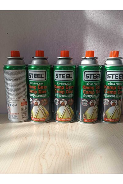 STEEL 400 ml 5'li kamp gazı