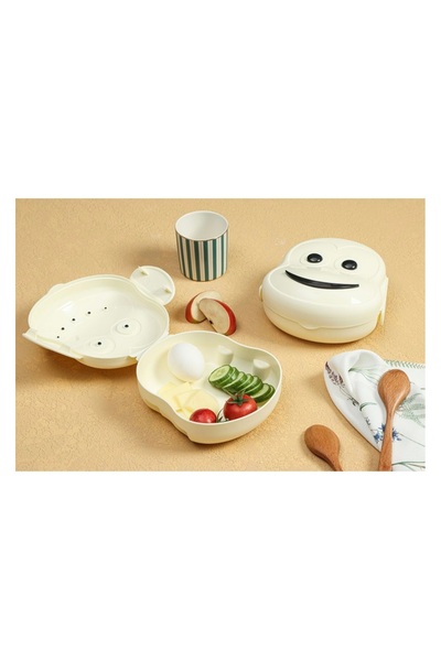 Porland Conforte Ivory Monkey Lunch Box 1200 ml