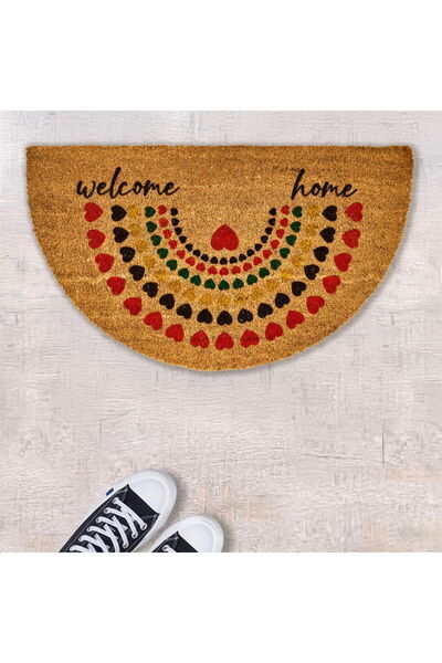 MATMEL ممسحة باب أمامية من هوم سولين كوكو - ملونة - 45x75 سم