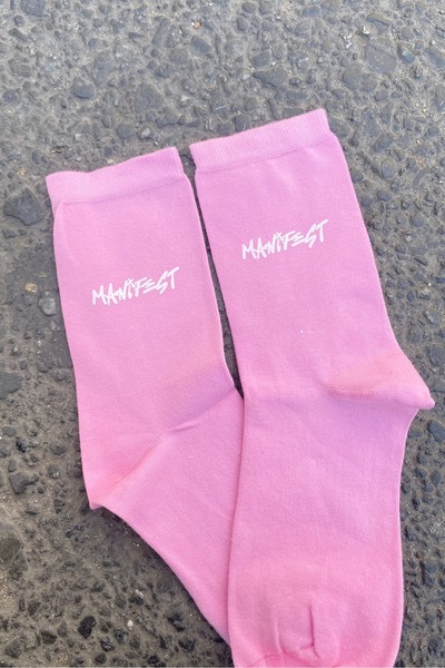 Namgo Bamboo Seamless Socks Pink Manifesto