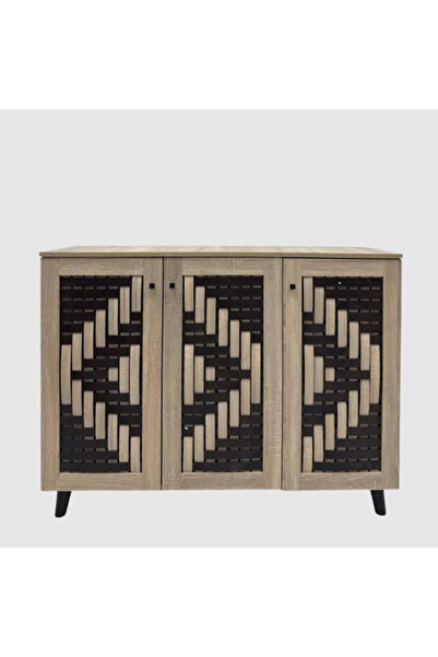 Tasamem Dafia 3-door Malaysian shoe cabinet