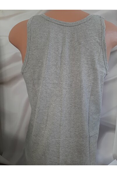 Butik Gray 100% Cotton Thick Strap Comfortable and Convenient Men's Tank Top