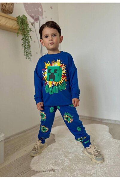 MİO Erkek Çocuk Minecraft Üst Takım