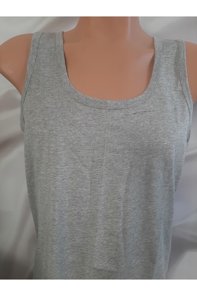 Butik Gray 100% Cotton Thick Strap Comfortable and Convenient Men's Tank Top
