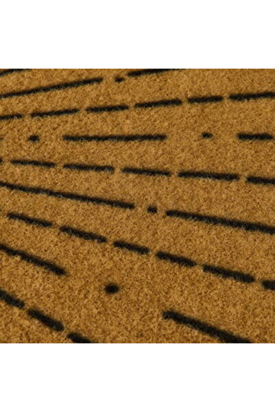 MATMEL Güneş Halfsun Door Mat - Beige / Black - 35X60 cm