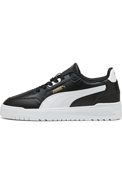 Puma Shuffle Downtown Siyah Beyaz Erkek Sneaker Spor Ayakkabı