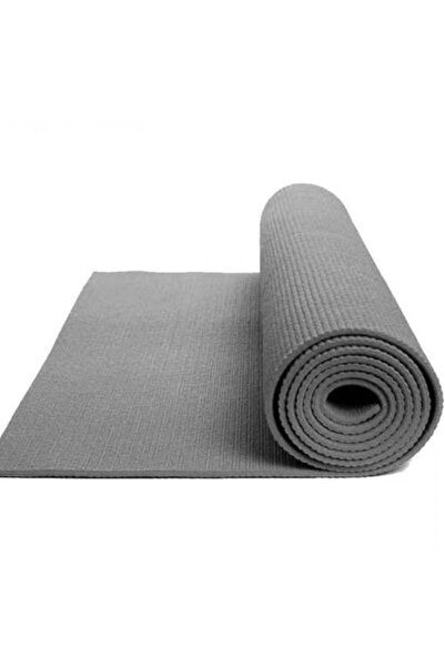 H سجادة يوغا هيلبرو، مريحة، مقاس 6 مم، لون رمادي