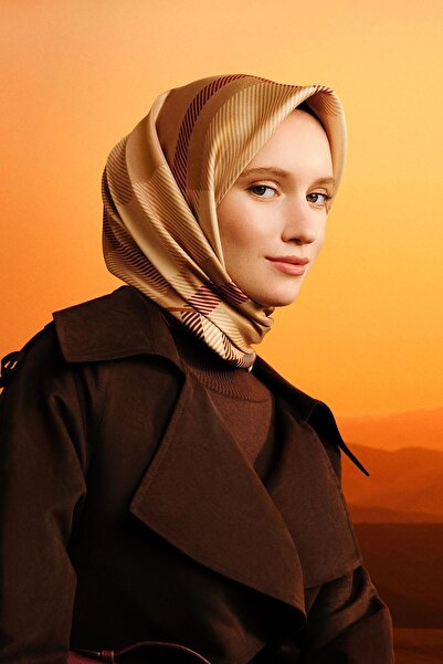 Armine Eșarfă din mătase twill SEZON IARNĂ 2026 9418D01-05