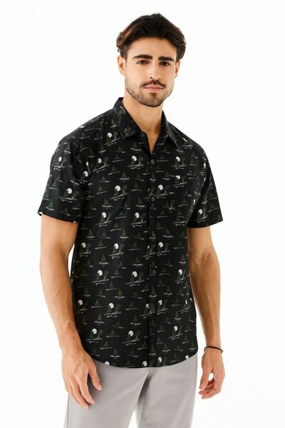 STITCH by MH Midnight Marina Regular Fit Shirt
