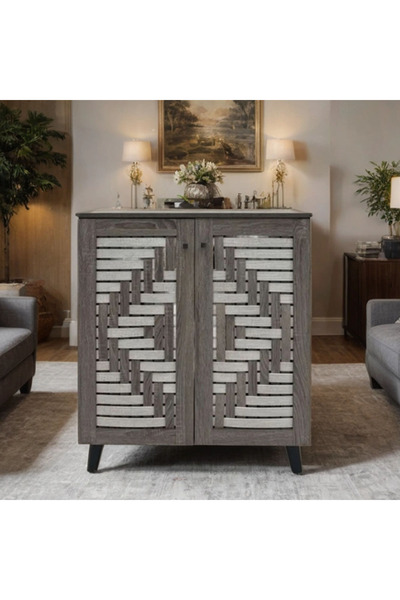 Tasamem Dafia 2-door Malaysian shoe cabinet