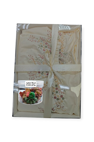 MEESAN شرشف صلاة+مسبحة +وبخور متعدد الروائح