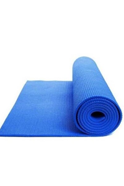 H سجادة يوغا مريحة من هيلبرو، سمك 6 مم، لون أزرق