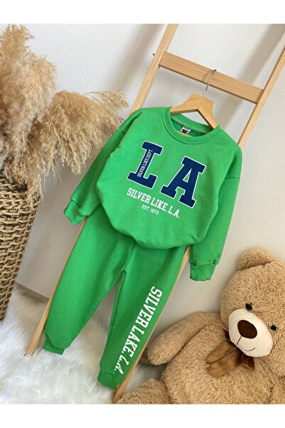 mandalinsbaby La Printed Boys' Tracksuit Set