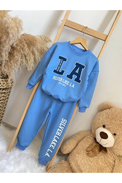 mandalinsbaby LA BASKILI ERKEK ÇOCUK EŞOFMAN TAKIMI