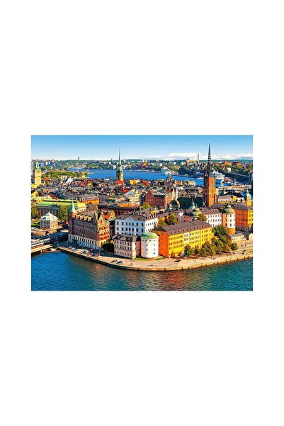Castorland Puzzle - The Old Town Of Stockholm, 500 piese