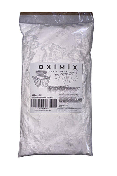 oximix ELDE VE MAKİNEDE ÇAMAŞIR SODASI 400GR