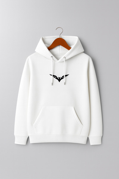 CLASSY.MODA Unisex Hooded Sweatshirt |   Minimal Embroidery Detail 3 Thread Count Comfortable Stylish Style for Everyday Wear