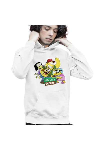 OEM Hanorac Copii Baieti Familia Green la Oras Desene