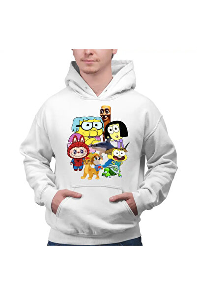 OEM Hanorac Barbati Familia Green Labubu Paienjenel Tung Sahur Robogobo