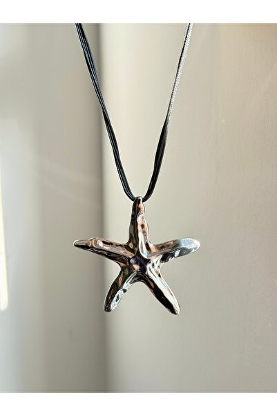 YOUES JEWELRY Çelik Uçlu Hasır İpli Kolye