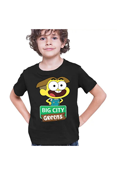 OEM Tricou Copii Baieti Familia Green Cricket Big City Greens