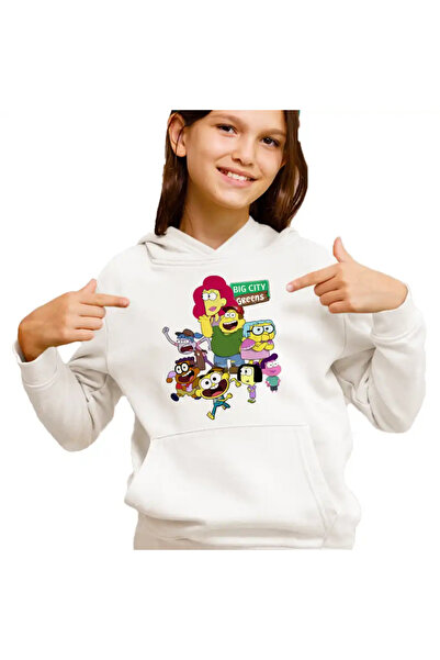 OEM Hanorac Copii Fete Familia Green la Oras Fermieri