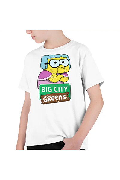 OEM Tricou Copii Baieti Bunica Familia Green la Oras Big City