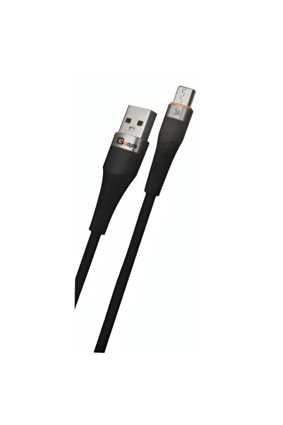 Gadgets Connection كيبل شاحن قماش يو اس بس الى مايكرو