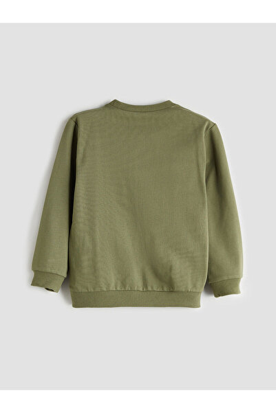 LC Waikiki New Season Dinosaur Printed Boys' Sweatshirt and Sweatpants Set of 2