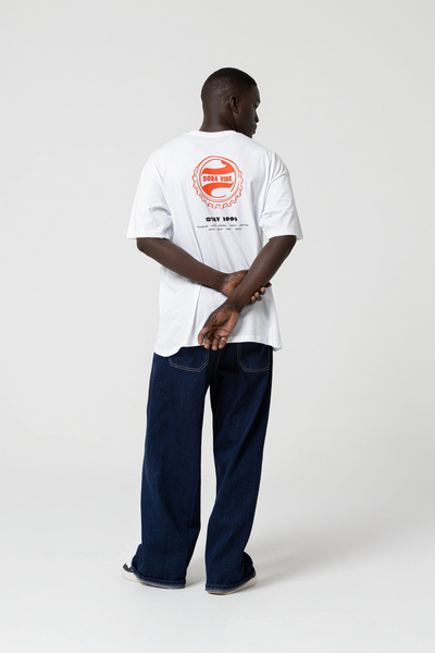 Hawk Gaming Chair Soda Vibe Oversize White T-Shirt