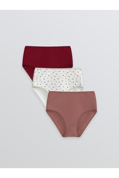 LC Waikiki Printed Classic Panties 3-Pack (W5)