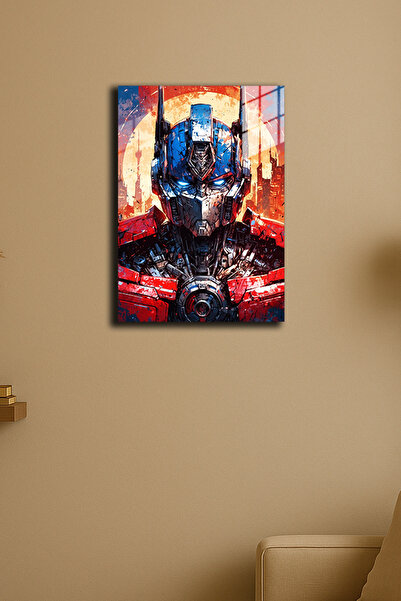 EABASKI "Optimus Prime Transformers " Baskılı Metal Poster, Erkeğe Hediyelik ...