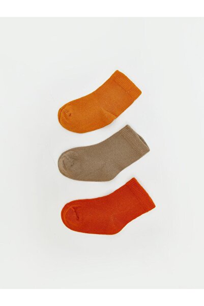 LC Waikiki Mixed Basic Baby Girl Booties Socks 3-Piece (W5)