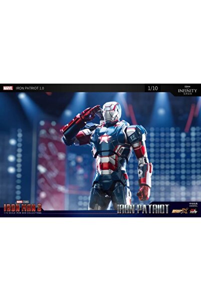 Choice9 آيرون باتريوت زد دي الأصلي، الرجل الحديدي 30، الفولاذ الأزرق، 1/10، آ...
