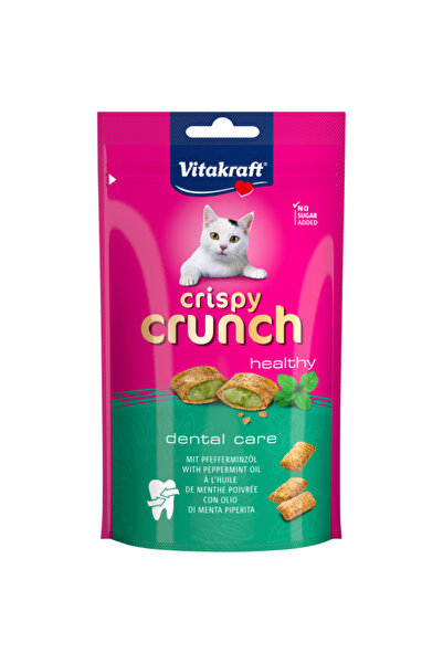 Vitakraft زيت النعناع المقرمش المقرمش، 60 جم، قطط