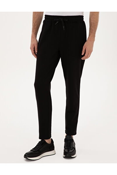 Pierre Cardin Siyah Slim Fit Eşofman Altı 50314245-VR046