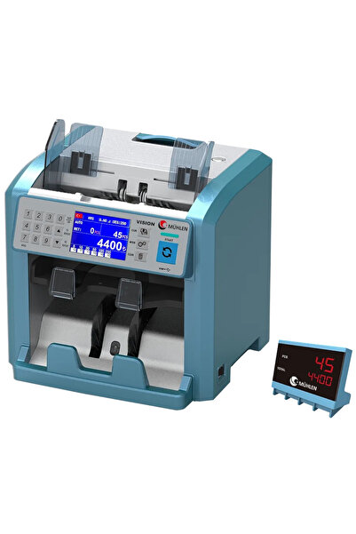 Mühlen VİSİON 9920 İki Katlı Profesyonel Karışık Para Sayma Makinesi