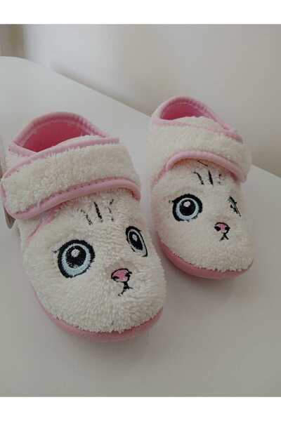 GEZER New Season Velcro Children's Cat-Shaped Slippers