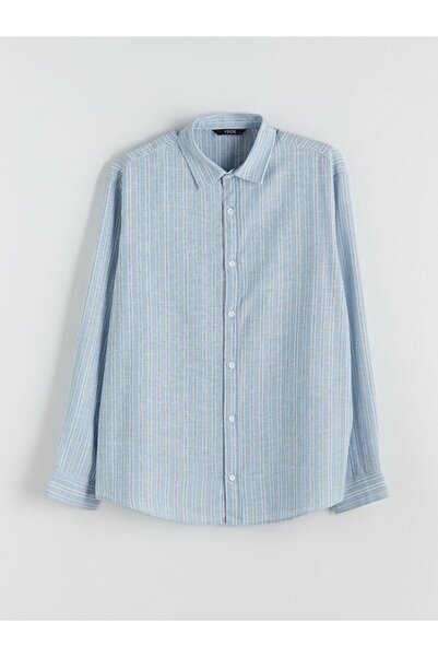 LC Waikiki Cămașă pentru bărbați XSIDE Regular Fit cu dungi