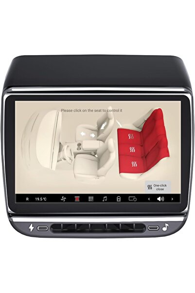 GÜMRÜK BEY Tesla Model 3/Y 7.2'' Arka Koltuk Ekranı Android IPS HD Dokunmatik Multimedya 4+32GB 1280x800 HD